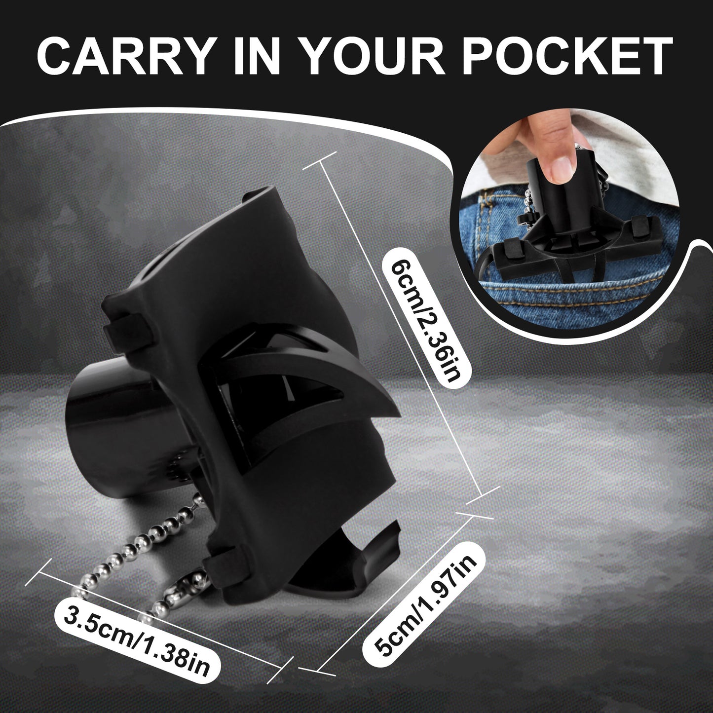 LongPartner pocket size shotgun beer tool chuggy beer with one hand