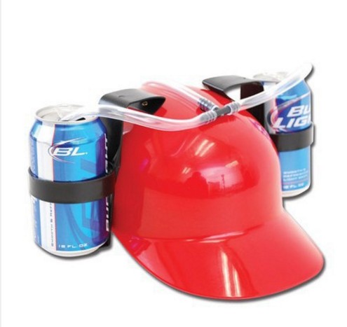 LongPartner party drinking plastic beer helmet